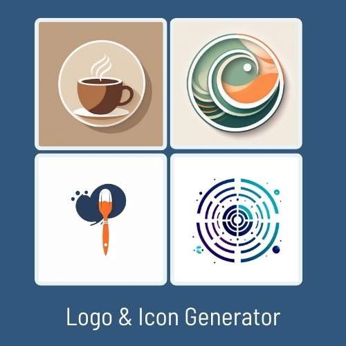 Logo and Icon Ai Photo generator for e-commerce and marketing 